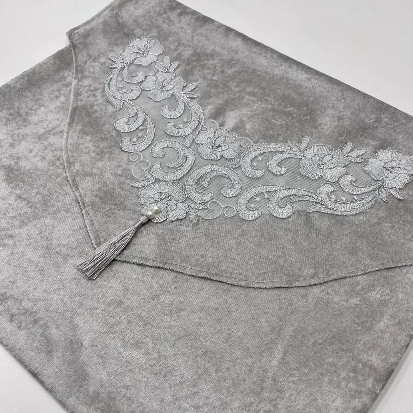 Çeyizlik Bohça Stoff Nişan Gelin Damat Hediye Geschenk mit Fransen, Spitze und Stickerei - Ideal für die Mitgift