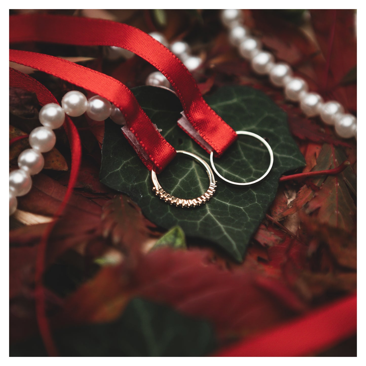 Elegantes Verlobungsband, Ringband mit Perlen - Nisan Kurdelesi, Söz Yüzük, Incili Kurdelesi Verlobung, Hochzeit, Wedding, Standesamt