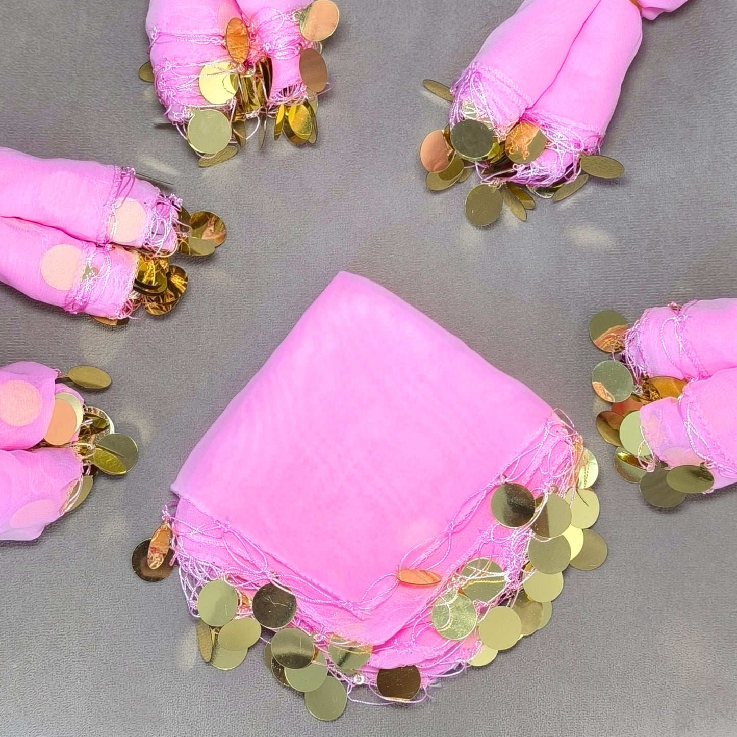 10x Halay Mendili groß 20x20 cm Tanztücher Dügün Hochzeit Verlobung Kina Mendil (Kopie)